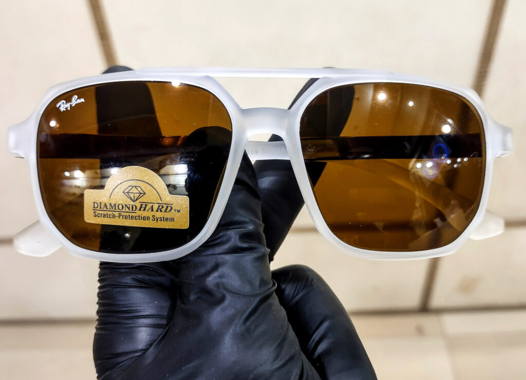 Rayban mate Transparent