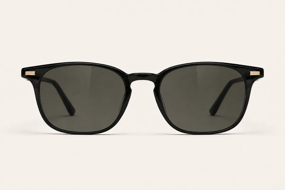 Frame with tinted lenses